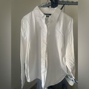 Women’s Ralph Lauren White Dress Shirt